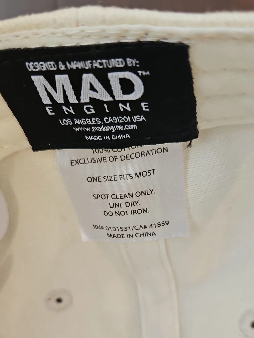 Just Add Bourbon Two-Tone Trucker Cap - Cream & Brown